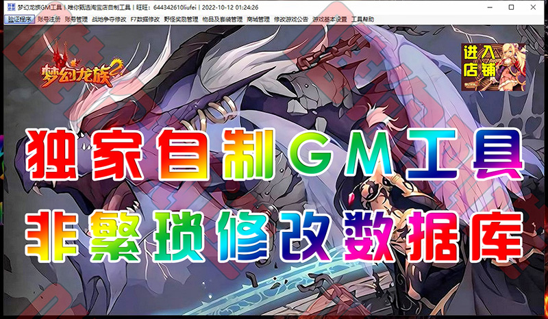 图片[2]-梦幻龙族2单机版一键端 送GM工具独家-网游单机社区-火种限定分类-火种游戏