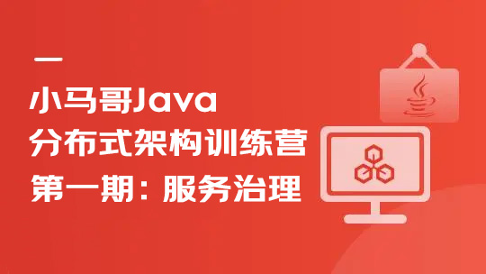小马哥Java分布式架构训练营 第一期：服务治理