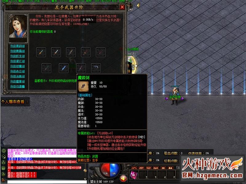 图片[9]-传奇单机版热血回忆复古三职业暗黑圣物佣兵装备鉴定宠物GEE离线-网游单机社区-火种限定分类-火种游戏