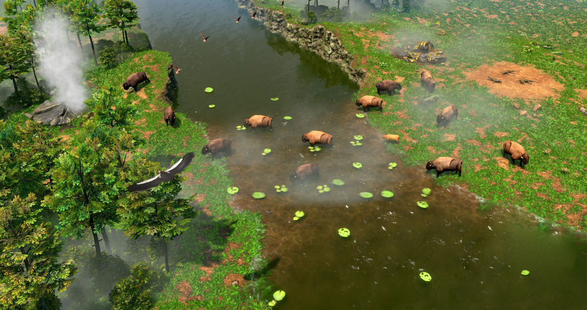 【多人】《帝国时代3：决定版》布拉沃河 – Rio Bravo-帝国时代3：决定版社区-国外热门游戏-火种游戏