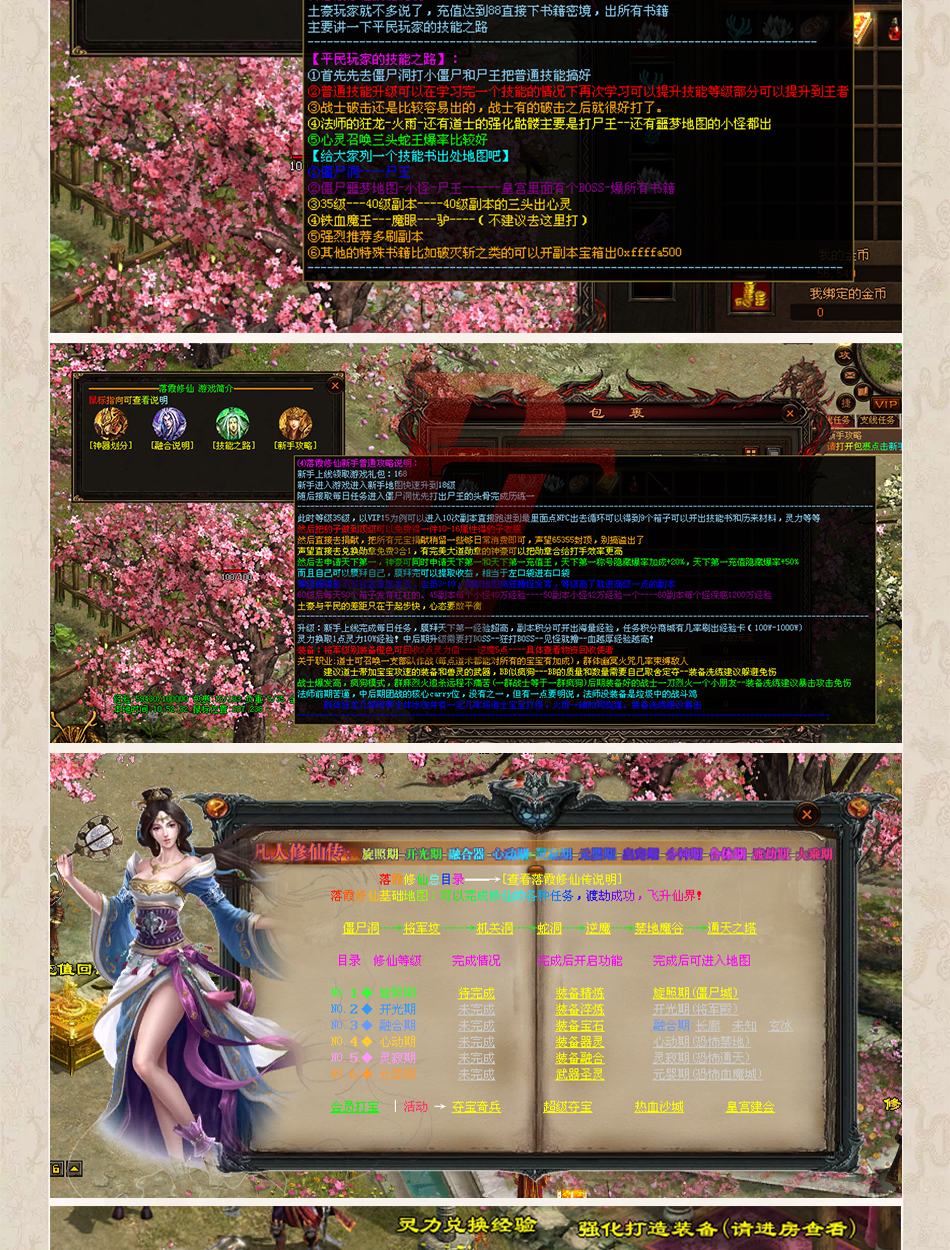 图片[3]-传奇世界单机版落霞修仙特色完整版PC服务端落霞起源微端-网游单机社区-火种限定分类-火种游戏